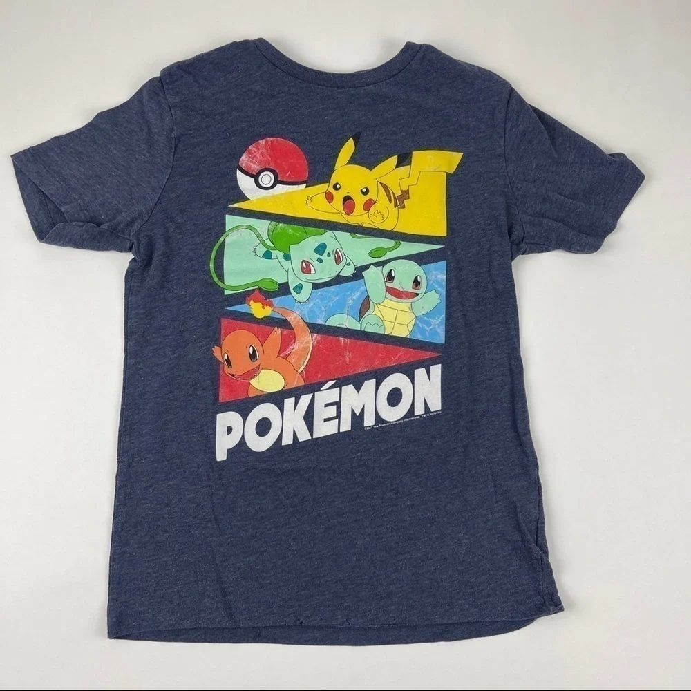 Old Navy Boys Pokemon Graphic Tshirt Blue XL